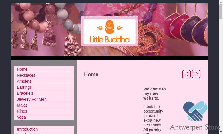 Little Buddha Webshop Antwerp Buddhist jewelry , bracelets , mala , necklaces , rings  and earrings