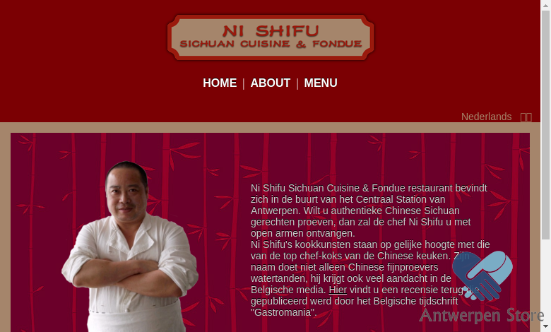 NI SHIFU SICHUAN CUISINE & FONDUE :: ABOUT