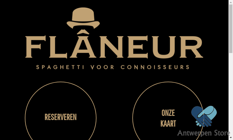 Flaneur - spaghetti voor connoisseurs