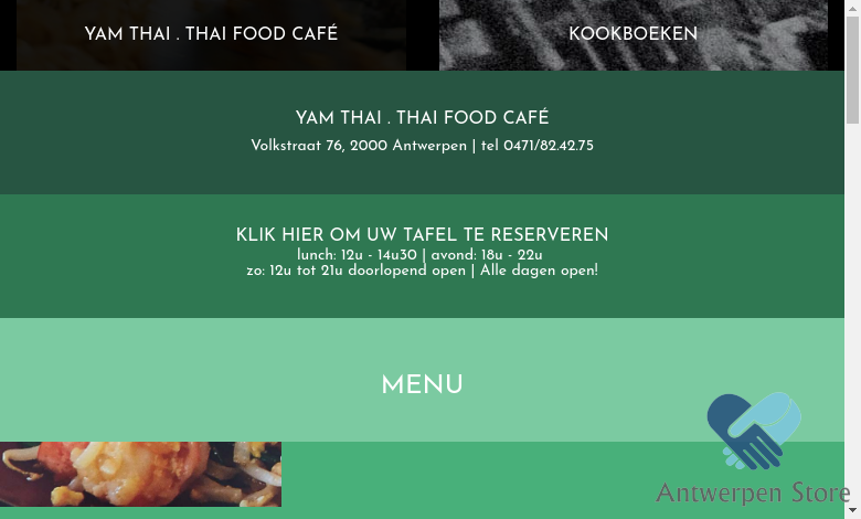 Yam Thai . Thai Food Café | So Good Not Normal