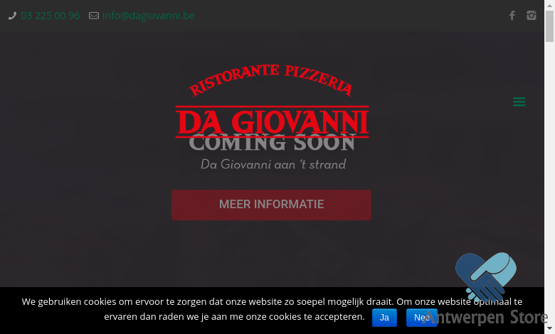 Da Giovanni Ristorante - Hét Italiaanse restaurant van Antwerpen!