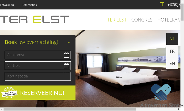 Ter Elst: hotel en congrescentrum in Edegem (Antwerpen)
