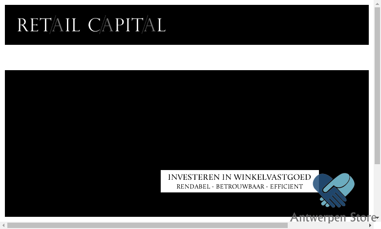 Retail Capital * Winkelvastgoed * Investeren in winkelvastgoed