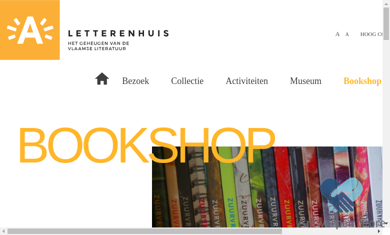 Bookshop | Letterenhuis
