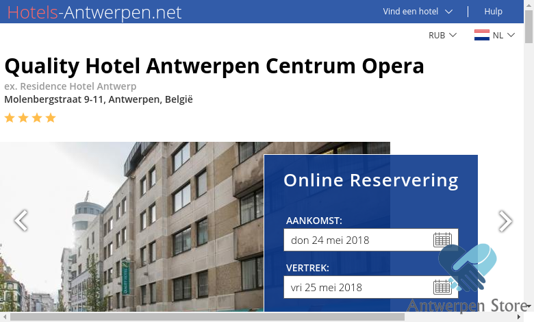 **** QUALITY HOTEL ANTWERPEN CENTRUM OPERA, ANTWERPEN ****