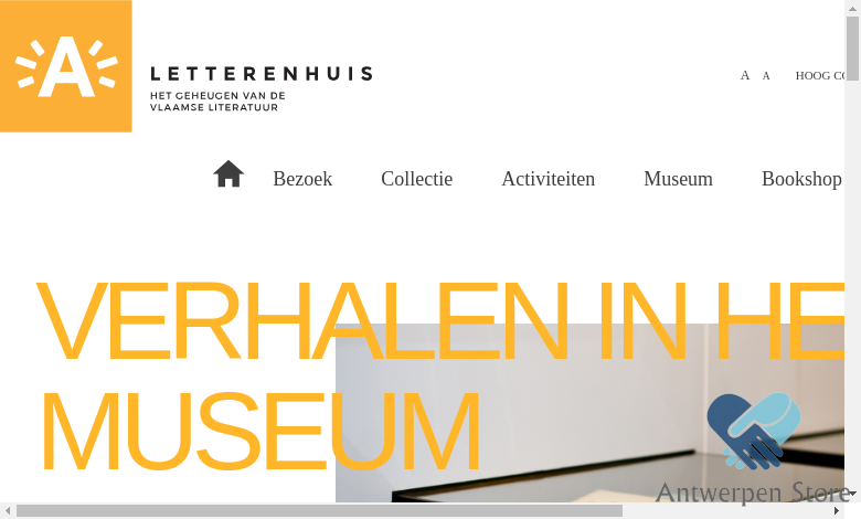 Verhalen in het museum | Letterenhuis