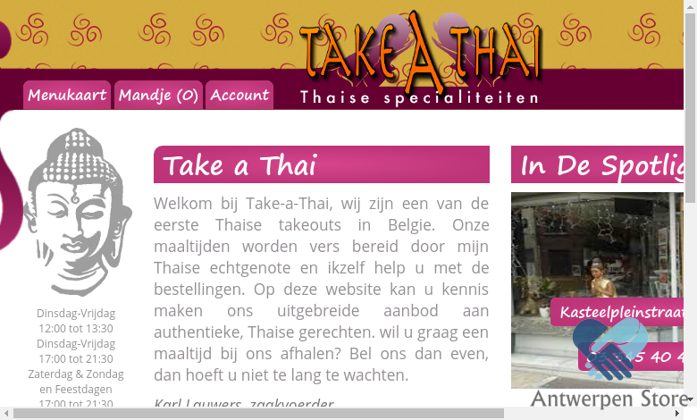 Take a Thai: Thais in Antwerpen
