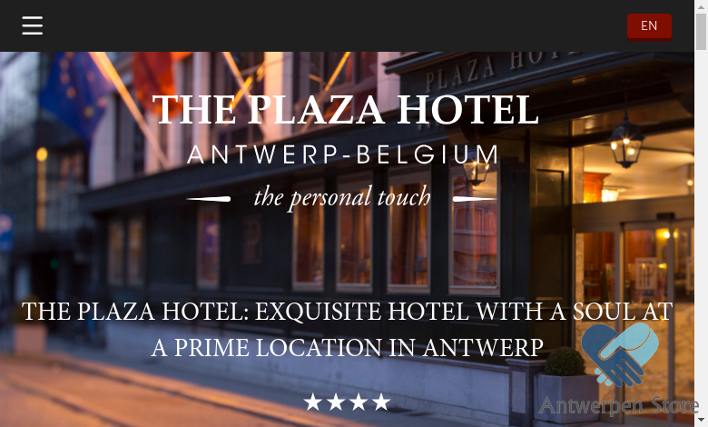 The Plaza hotel: Exquisite hotel with a soul at a prime location in Antwerp